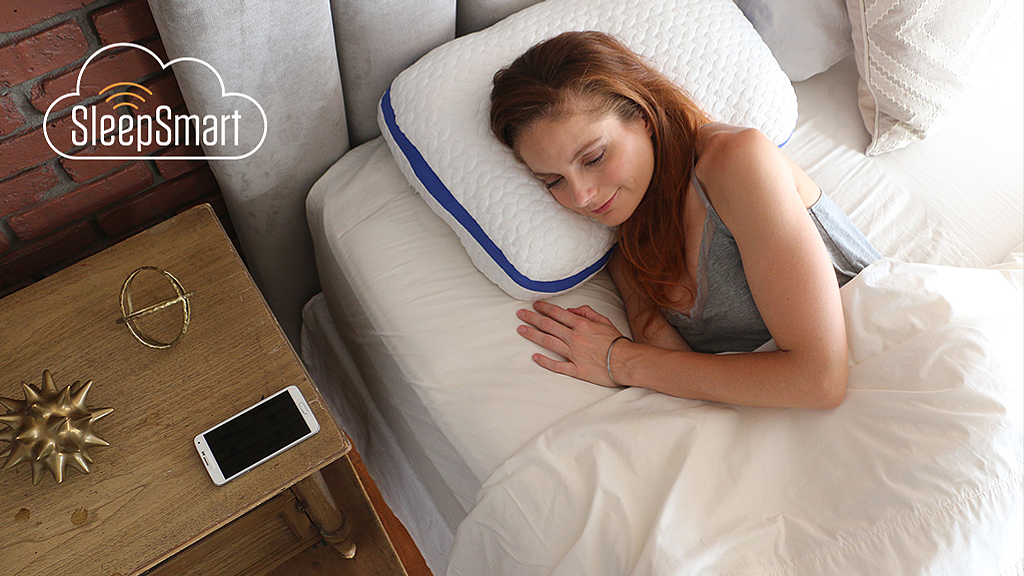 sleep，Smart pillow，Adjust height，Help sleep，Vibration reminder，